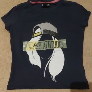 Emporio Armani Dark Blue Attitude Tee